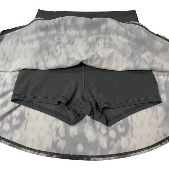 Offline by Aerie Athletic Gray and White Patterned Tennis Skort Size Small - Picture 6 of 10